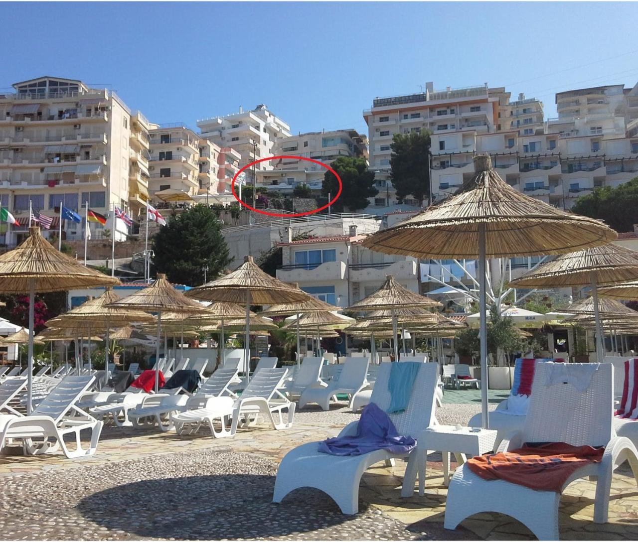 The Sun House Apartment Sarande Exterior photo